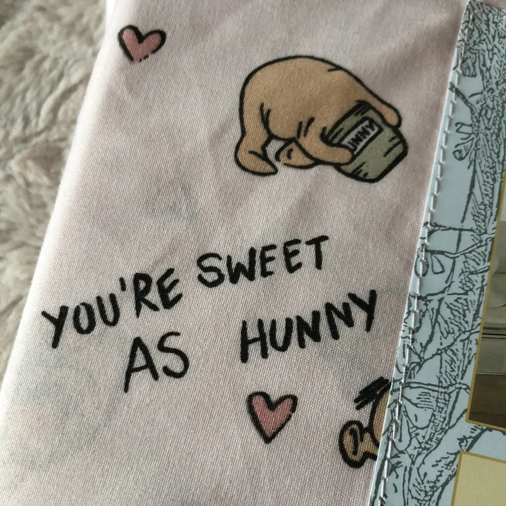 Pooh Bear Collection Pink Winnie the Pooh Heart Print Sheet Set - FULL
